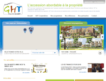 Tablet Screenshot of ghtcoop.fr